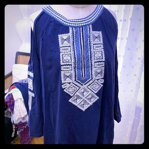 Style and co cotton blouse